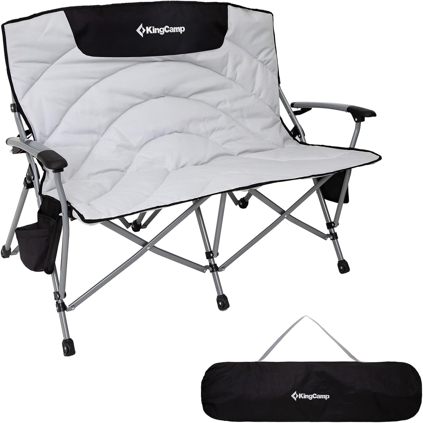 KingCamp Double Camping Chair: Oversized Loveseat for Two