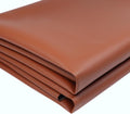 Brown Marine Vinyl Faux Leather Sheet 54in x 108in - Waterproof