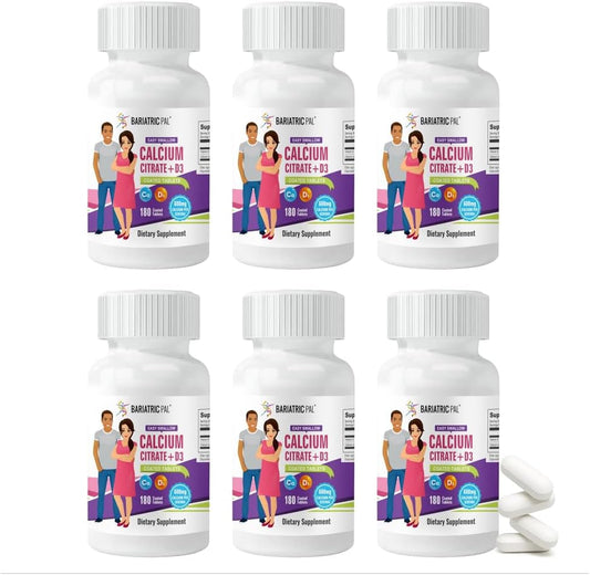 BariatricPal Easy Swallow Calcium Citrate Tablets for Health