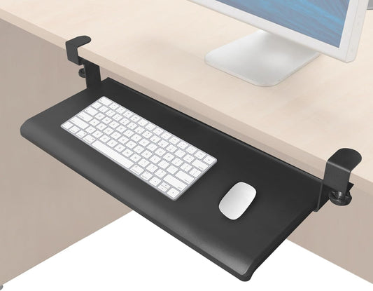 Max Smart 20 Clamp-On Keyboard Tray - Easy Typing