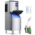 Commercial Ice Machine Maker 680LBS/24H with 450LBS Bin - Fast