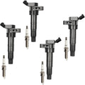 Ignition Coil Pack with Spark Plug UF611 Set of 4 - Reliable OE Fit