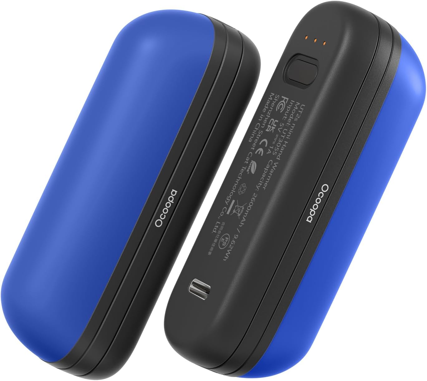 2-in-1 Magnetic Hand Warmers: Rechargeable & Portable