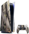 Glossy Glitter Gaming Skin for PS5 Bundle - Tree Camo