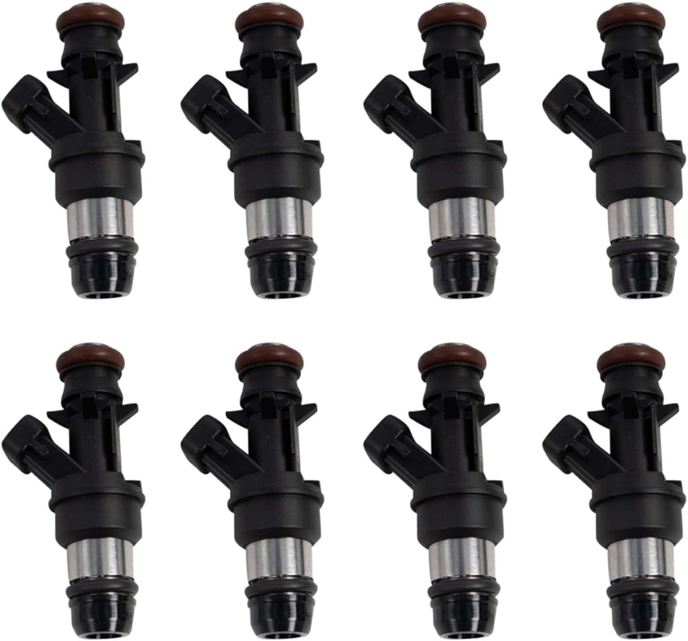 TRQ MPI FI Fuel Injector Set of 8 for Chevy GMC Pickup V8