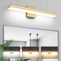 SineRise LED Modern Bathroom Vanity Light 24in - Dimmable 3-Temp
