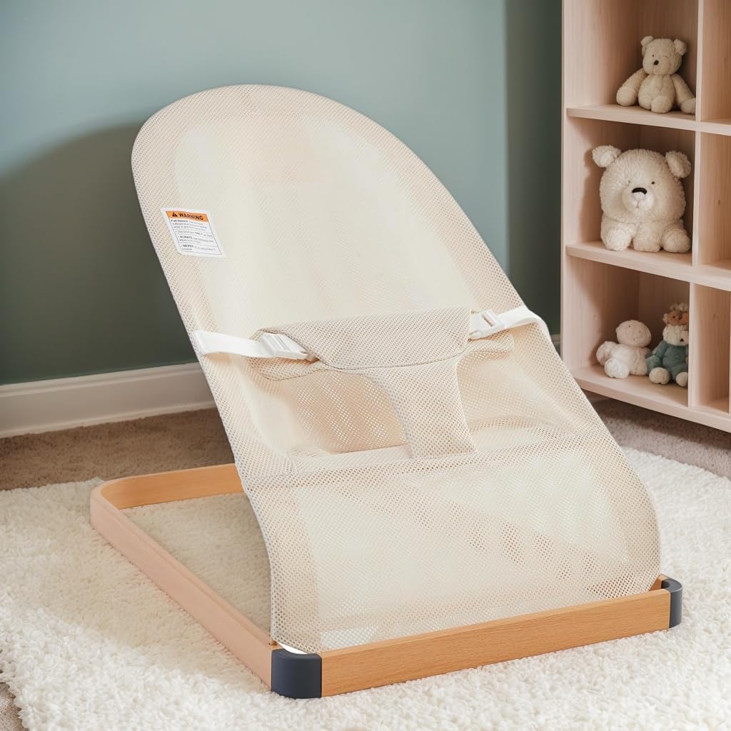 Portable Baby Bouncer with Natural Vibrations