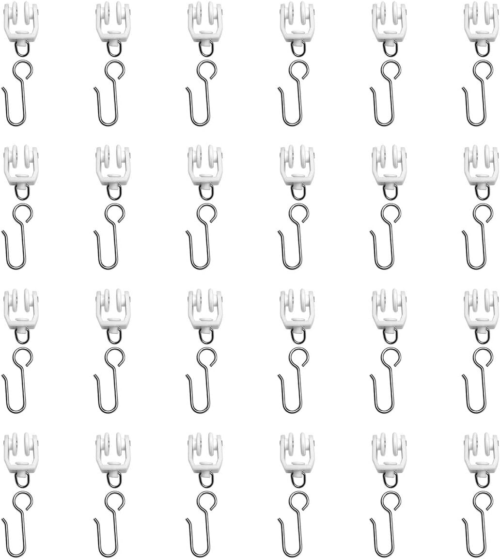 Track-Smooth Rollers for Effortless Curtains