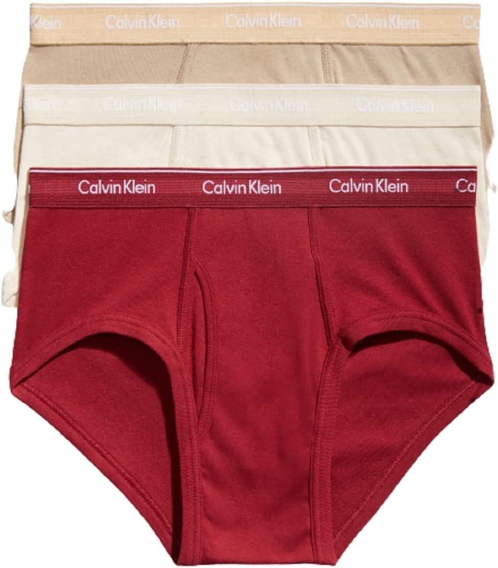 Calvin Klein Men's Cotton Classics 3-pack Briefs for Comfort