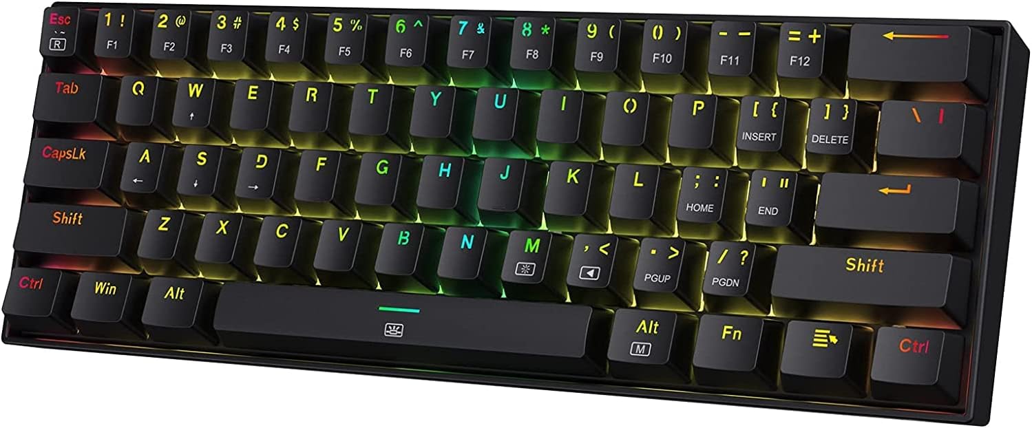 Redragon K630 Dragonborn 60% Wired RGB Gaming Keyboard Review