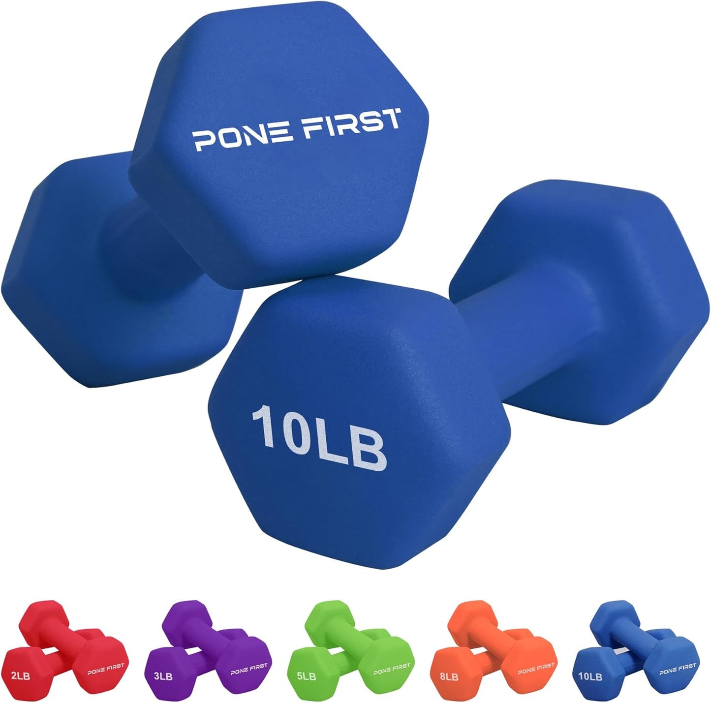 Neoprene Dumbbell Hand Weights for Home Gym Fitness Equipment