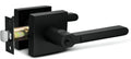 Entry Lever Door Handle Lock and Key Slim Square Locking Lever Set