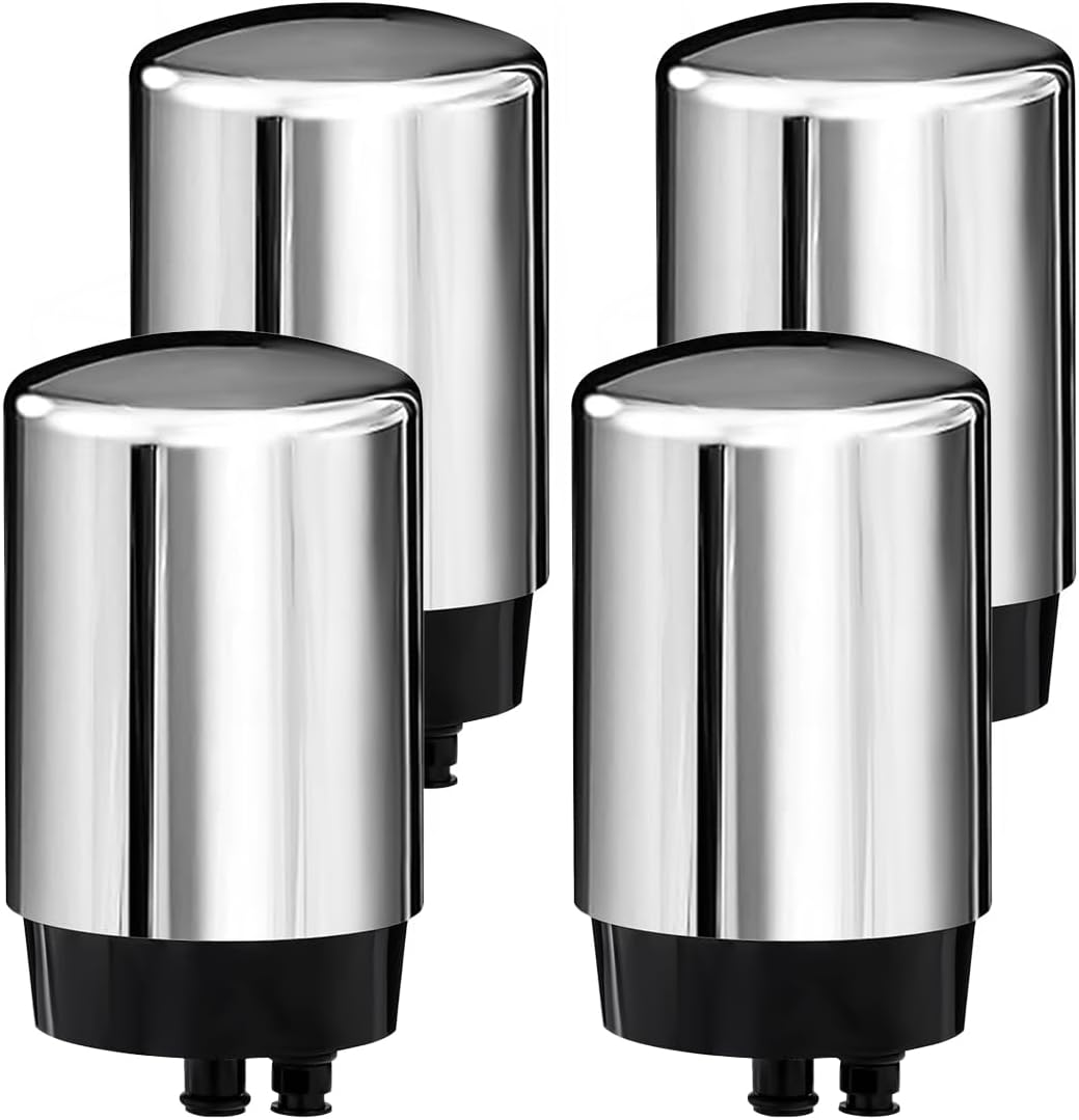 4 Pack Faucet Filters Cartridge Replacement for Brita Systems