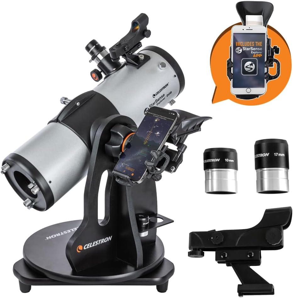 Celestron StarSense Explorer 114AZ Telescope for Beginners