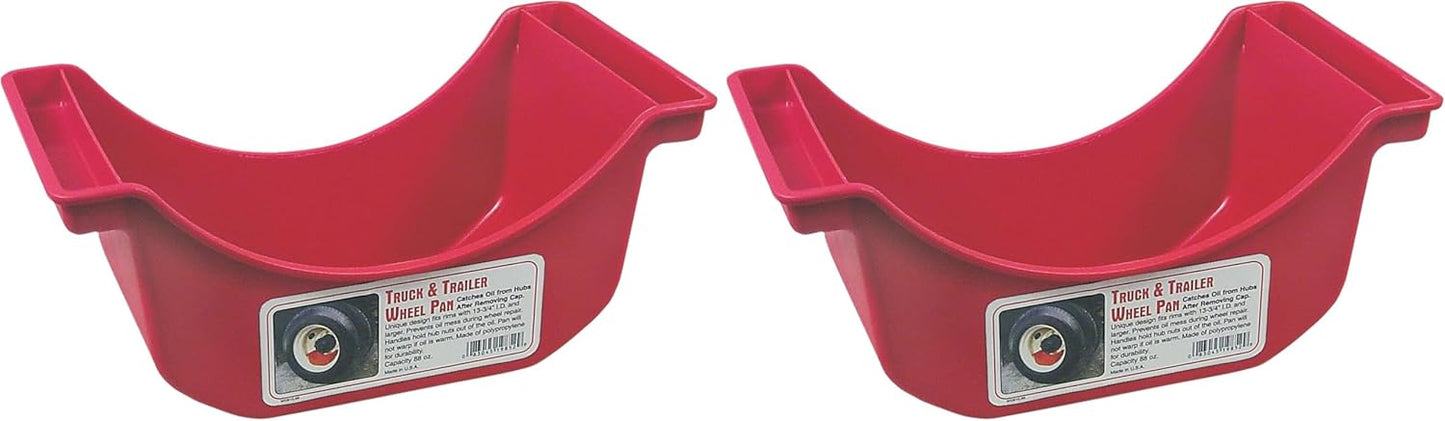 Lisle 19852 Truck and Trailer Wheel Pan for Easy Oil Catching