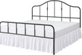 Ruffled Bed Skirt Twin Size 16 in Drop - Soft Brushed Microfiber