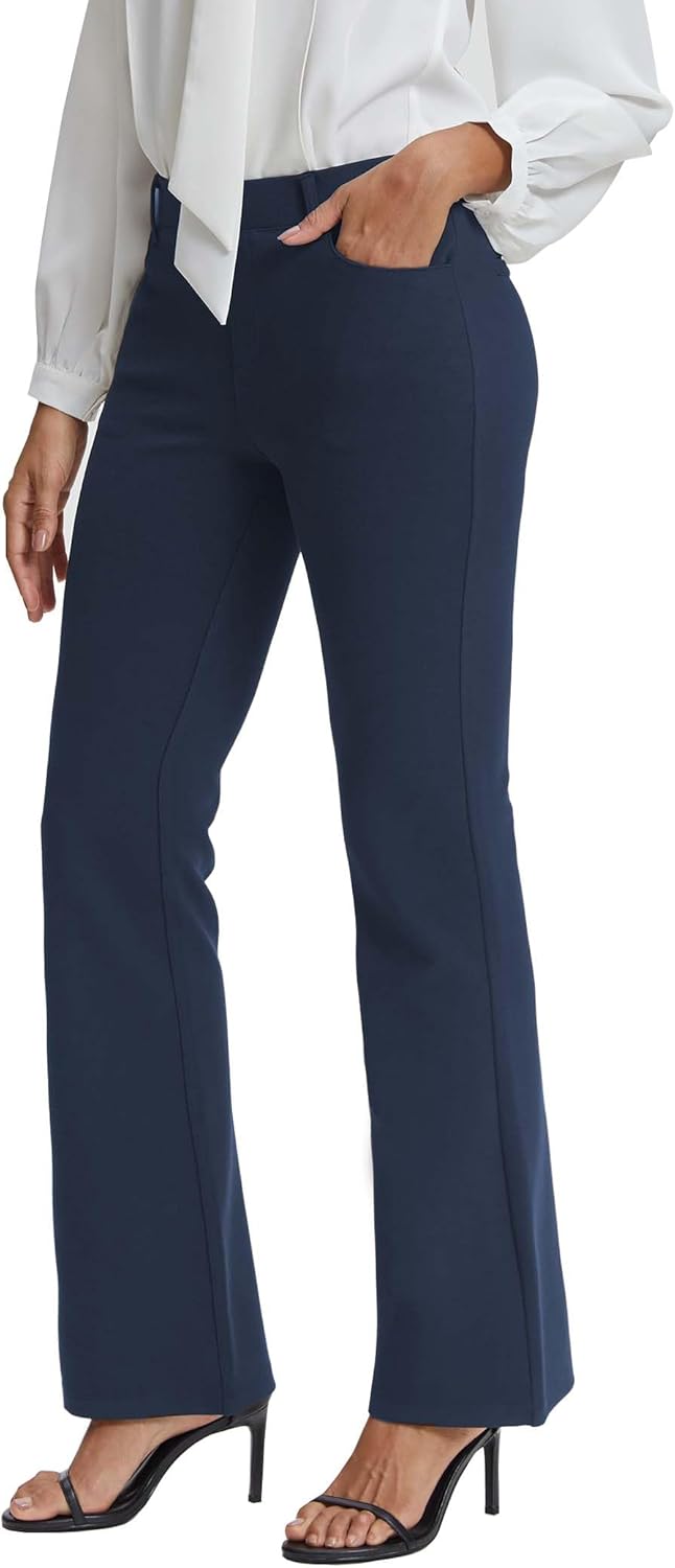 Stelle Women's Bootcut Dress Pants for Business Casual Style