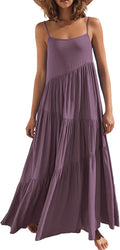 Women's Summer Sleeveless Sundress for Effortless Beach Style