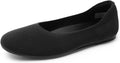 DREAM PAIRS Ballet Flats for Women - Foldable Comfort with Arch