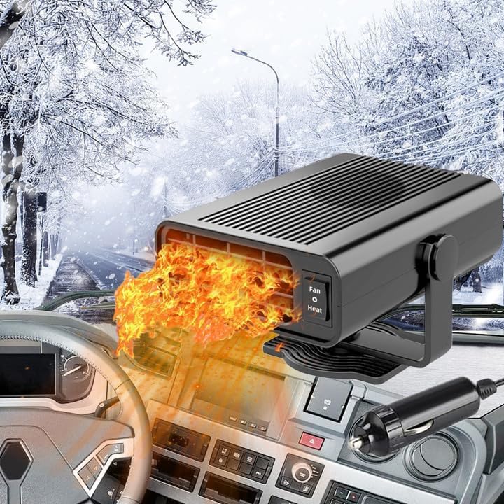 Lyklasse 2-in-1 Portable Car Heater - Fast Defrost & Defog