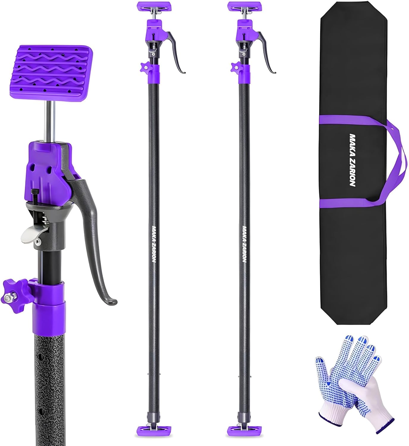 Quality Steel Adjustable Cabinet Jack Support Pole for Renovation
