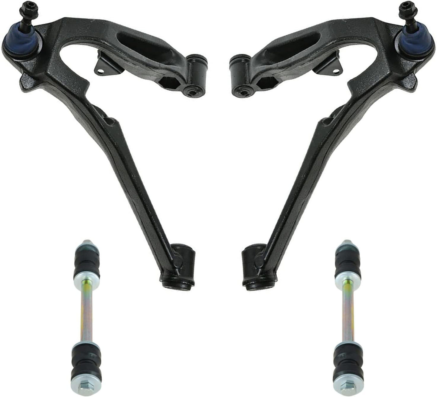 TRQ Front Suspension Kit Control Arm with Ball Joint for Chevy
