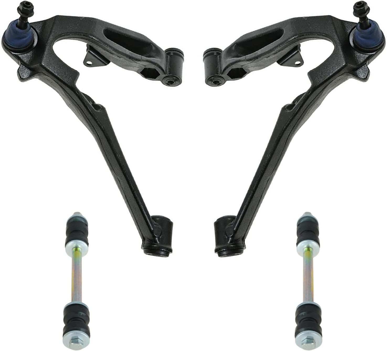 TRQ Front Suspension Kit Control Arm with Ball Joint for Chevy