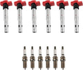 TRQ Ignition Kit Ignition Coil Spark Plugs Compatible 09-19 - Direct