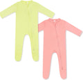 HAPIU Rayon from Bamboo Baby Footed Pajamas - Soft 2-Way