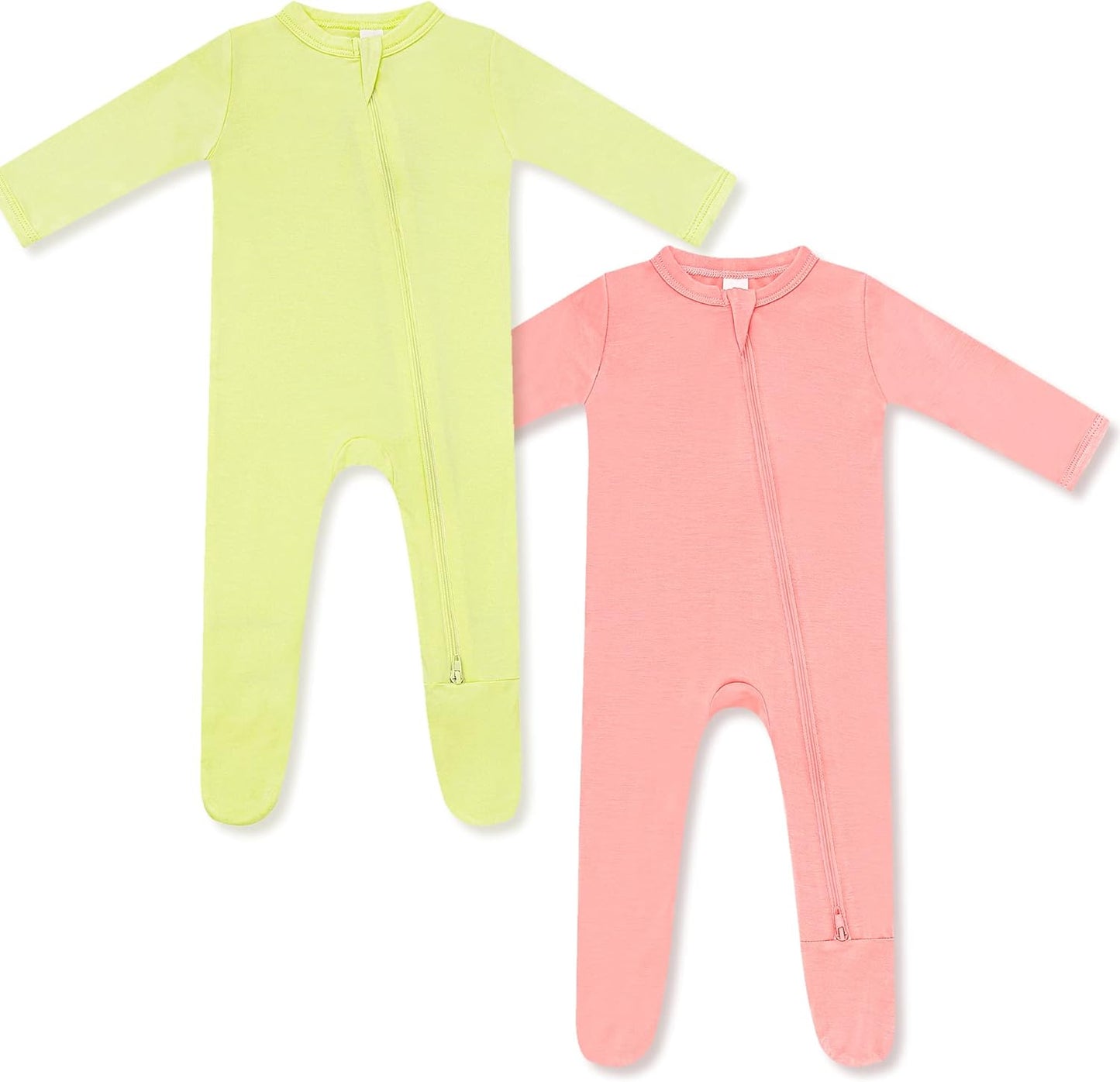 HAPIU Rayon from Bamboo Baby Footed Pajamas for Comfort