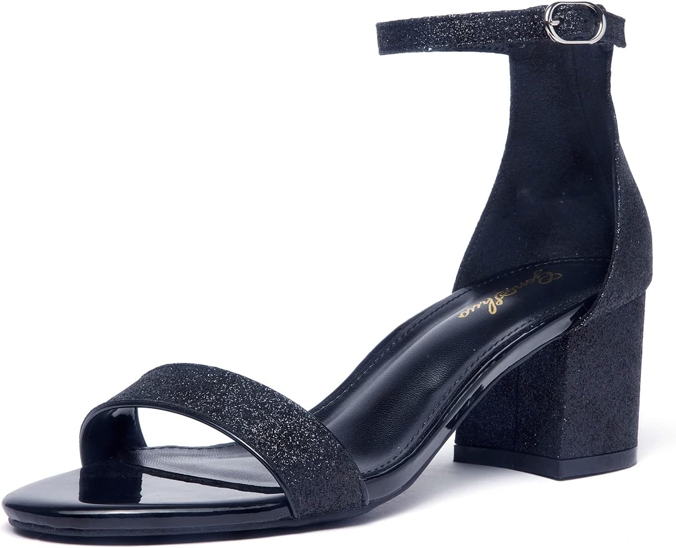 GENSHUO Women's Low Kitten Heel Sandals for Any Occasion