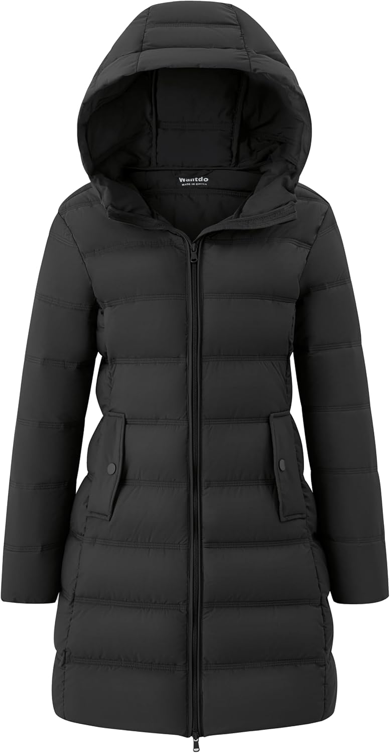 Wantdo Women's Winter Puffer Coat: Lightweight & Warm