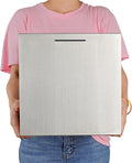 Adult Piggy Banks Stainless Steel 12 in Piggy Bank - Large Capacity