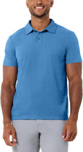 INTO THE AM Polo Shirts for Men - Slim Fit Short Sleeve Collar