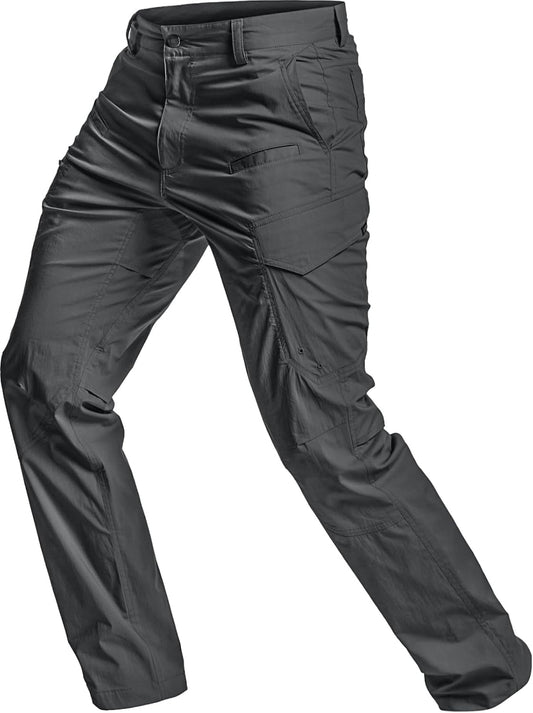 CQR Men's Quick Dry Tactical Pants for Outdoor Adventures