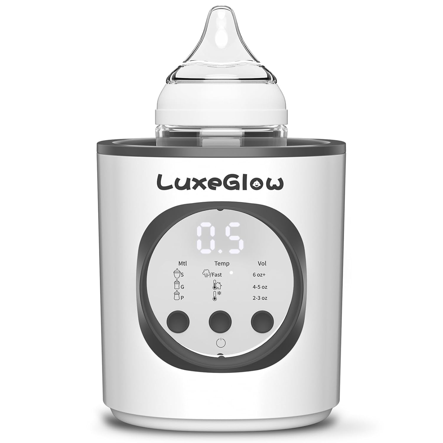 Fast Baby Bottle Warmer with 10-in-1 Functionality for Parents