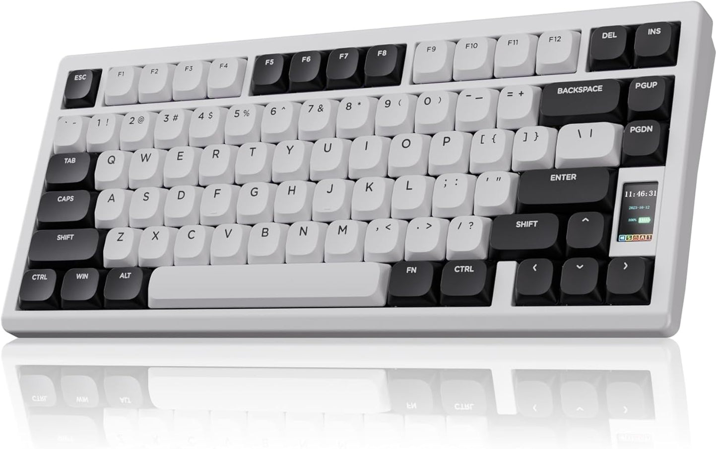 Wireless Gaming Keyboard with Tri-Mode & RGB Backlit - Chilkey ND75 LP