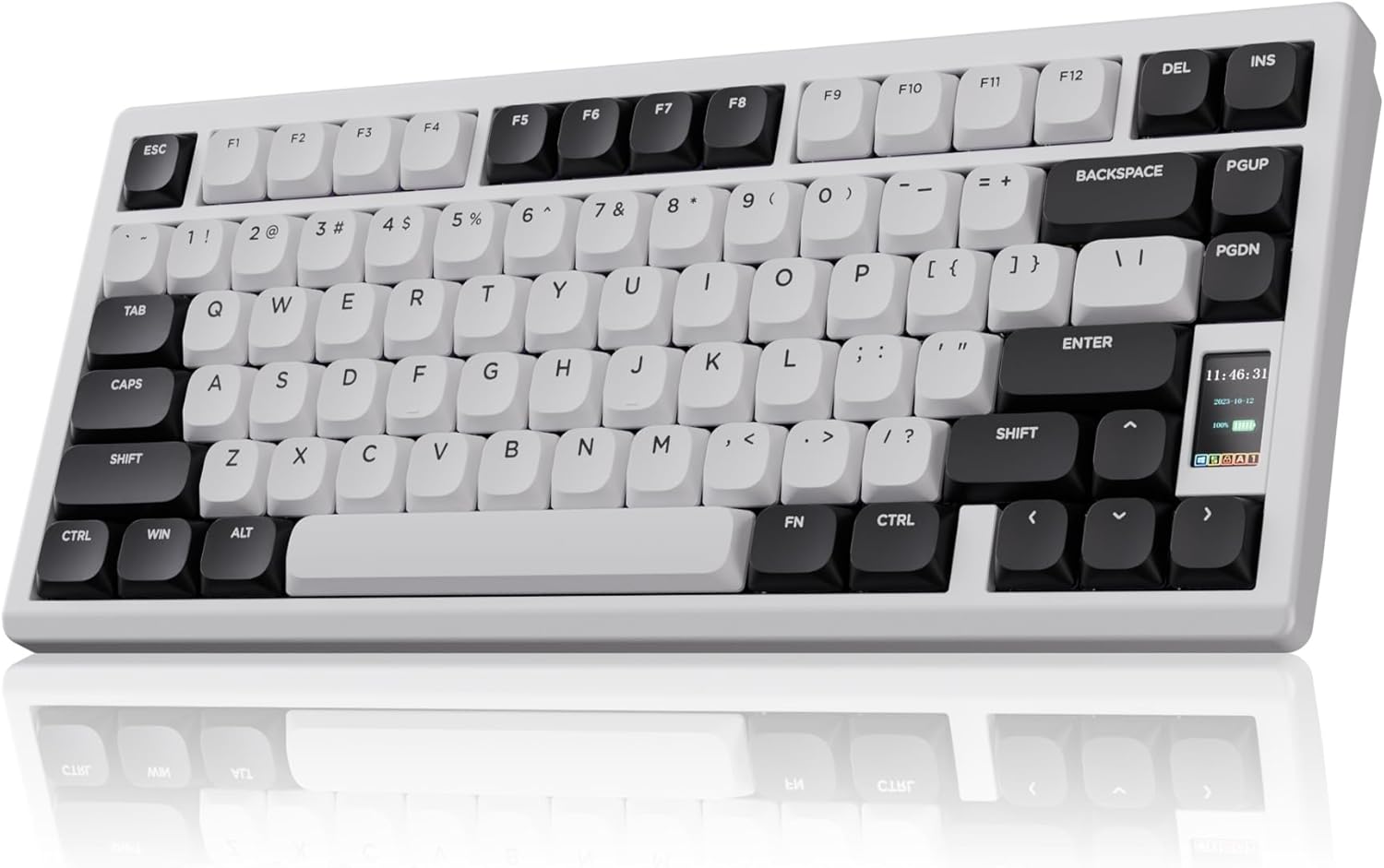 Wireless Gaming Keyboard with Tri-Mode & RGB Backlit - Chilkey ND75 LP