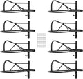 Wall Mount Saddle Rack 27.3 x 16.3 x 12.5 in - Space Saving Saddle