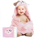 Baby Towels with Hood - Soft, Absorbent Bamboo Viscose 35 x 35 in
