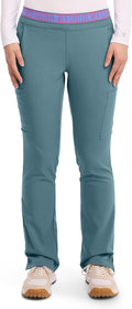 Med Couture Women's Yoga Pull-On Pant with 7 Pockets - Comfortable Our