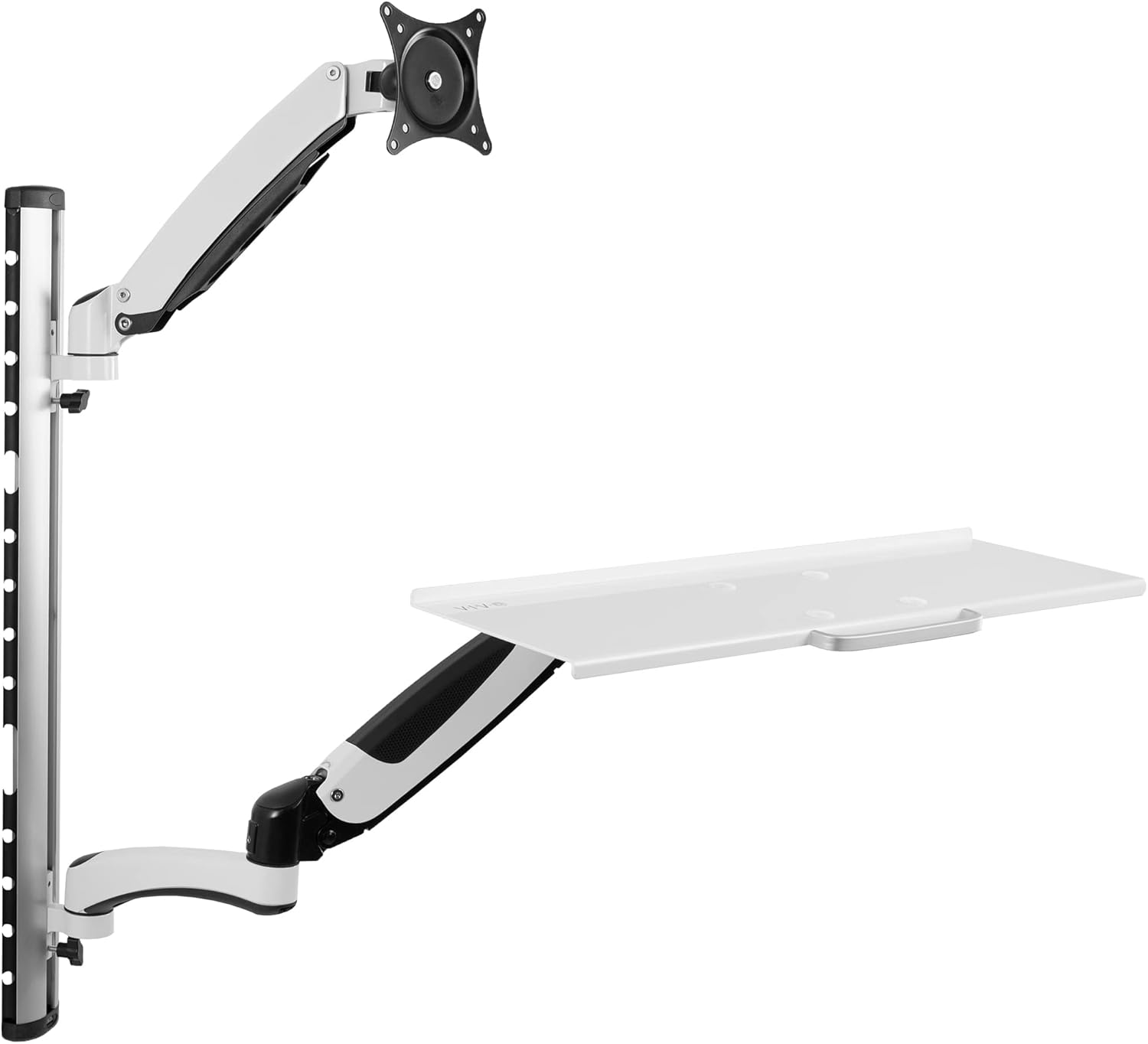 VIVO Height Adjustable Sit-Stand Workstation