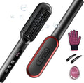 TYMO Ring Plus Ionic Hair Straightener Brush - Fast Smooth Results