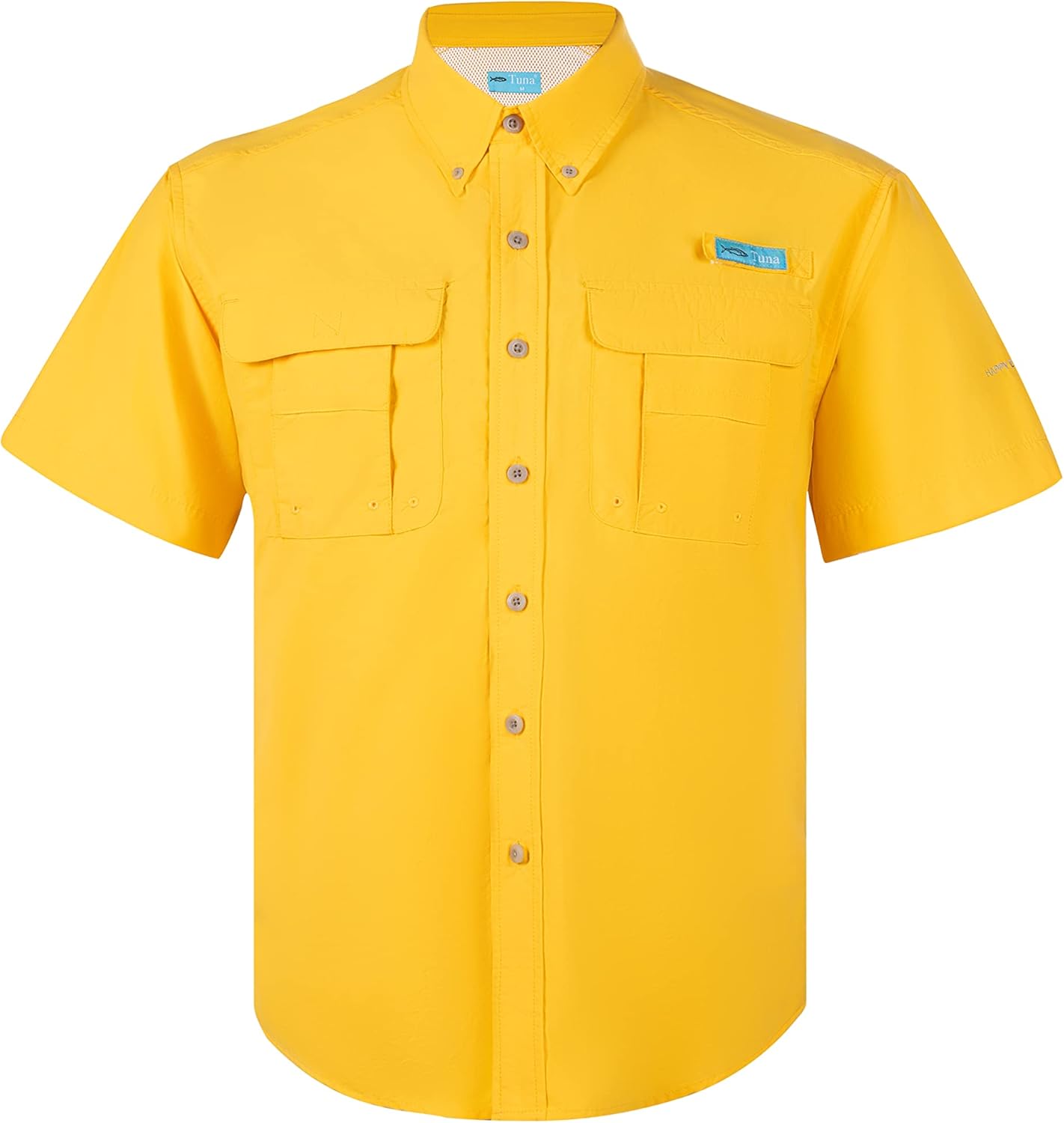 Tuna Men's UV UPF 50+ Fishing Shirts for Sun Protection and Comfort