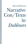 Narrative Con/Texts in Dubliners - Joyce Narrative Strategies