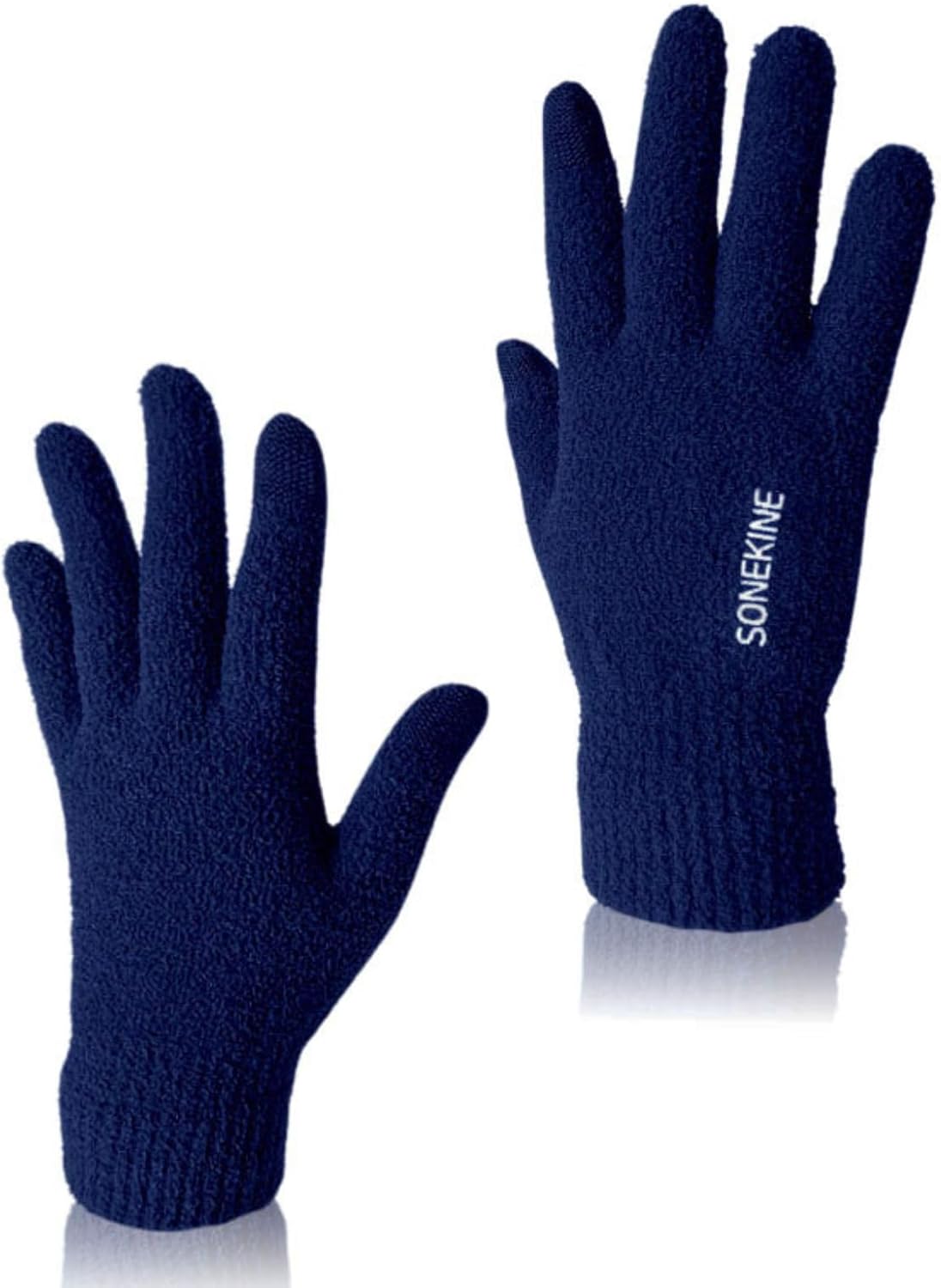 SONEKINE Cozy Touch Screen Gloves - Soft Microfiber, 1 Pair