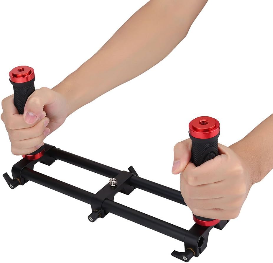 Dual Grip Handheld Stabilizer for Smooth Camera Operation