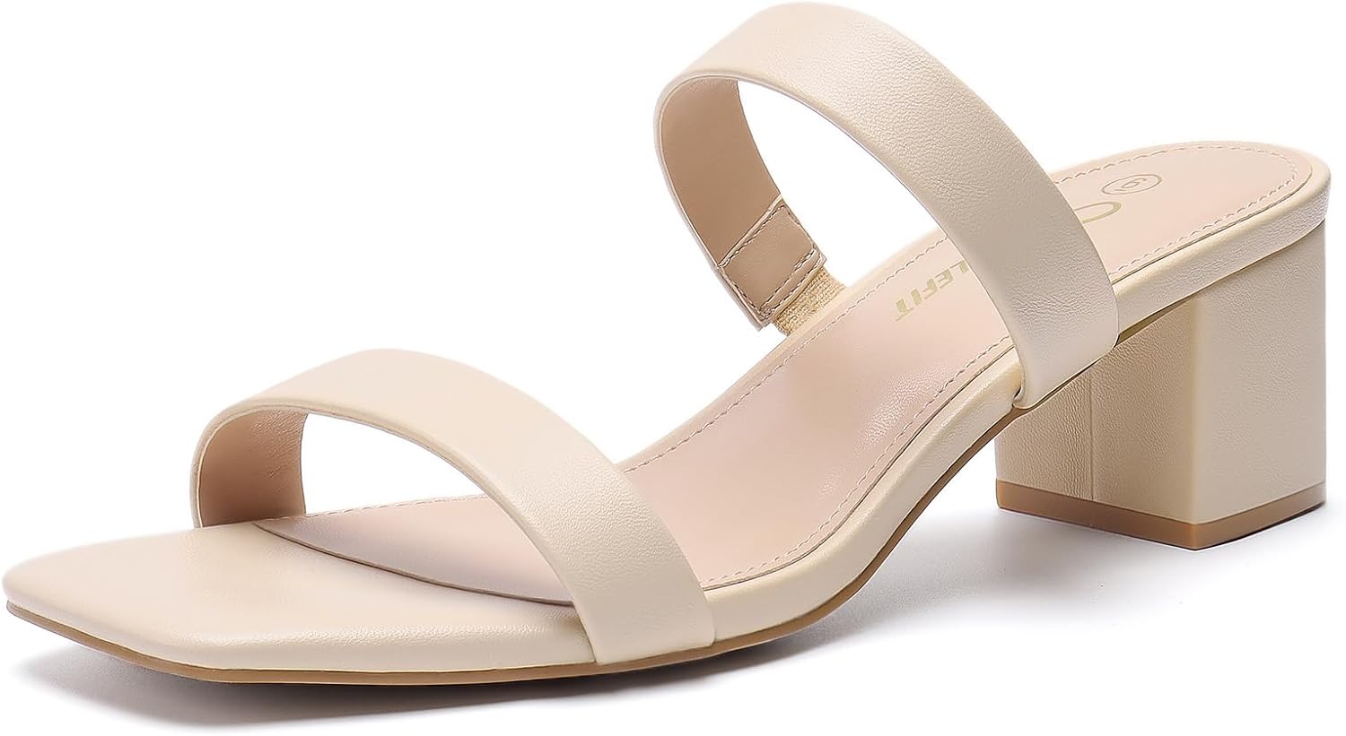 Athlefit Women's Chunky Block Heels for Summer Elegance
