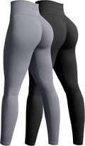 OQQ Women's High Waist Butt Lifting Yoga Leggings for Comfort