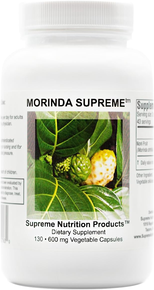 Morinda Supreme Noni Fruit Capsules for Optimal Health Benefits